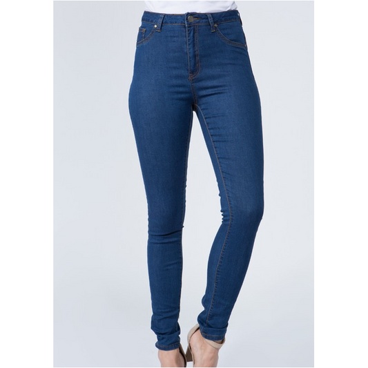 High Rise Super Skinny Jeans - Bottoms